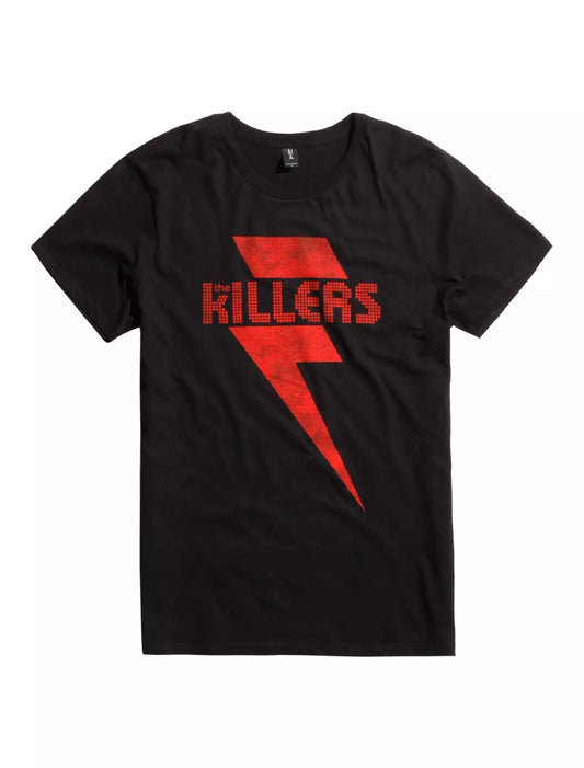 The Killers Red Bolt T-Shirt | Official Band Tee – XXL Men's T-shirts