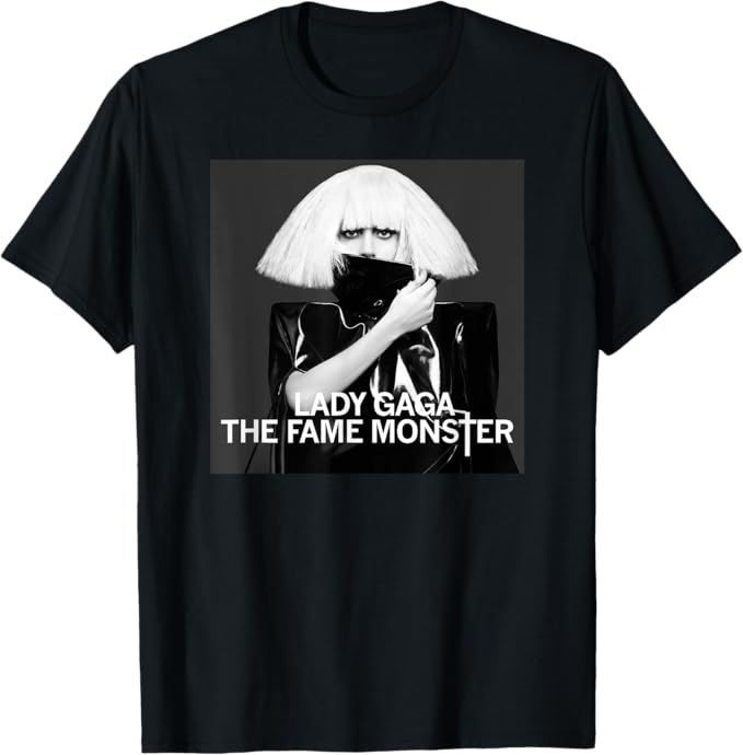 Lady Gaga T-Shirt - The Fame Monster Album Tee - Official Merch – Men's T-shirts