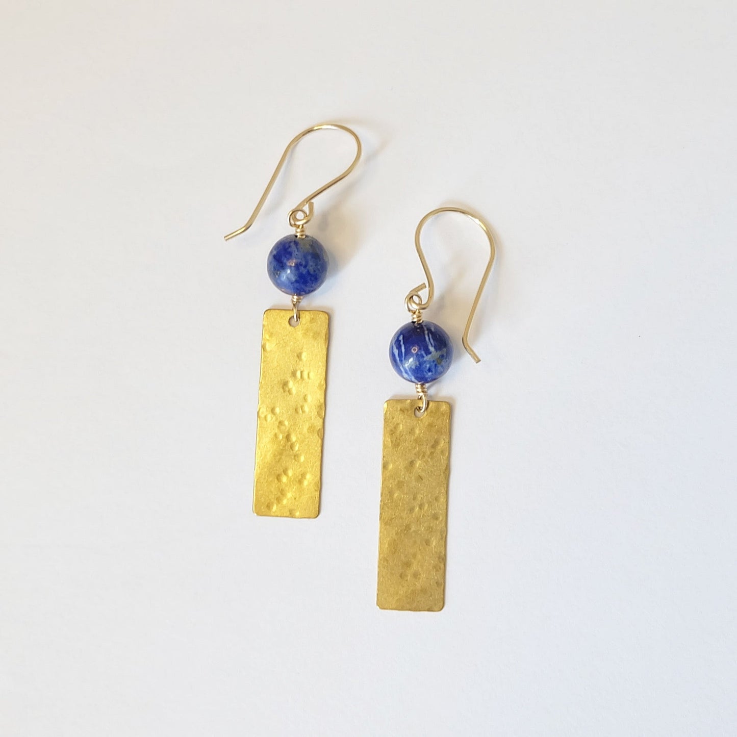 Brass Dangle Earrings