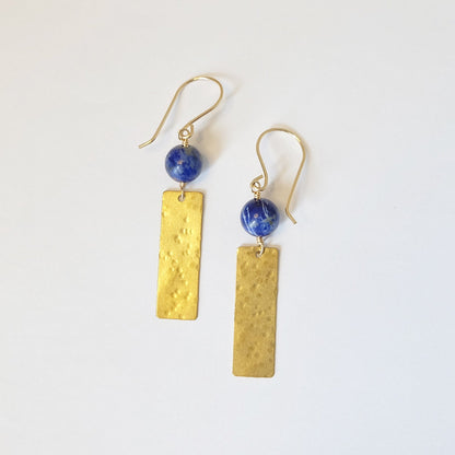 Brass Dangle Earrings
