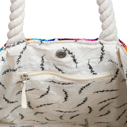Ravi Jute Tote Bag – Upcycled Rice Bag – Bag