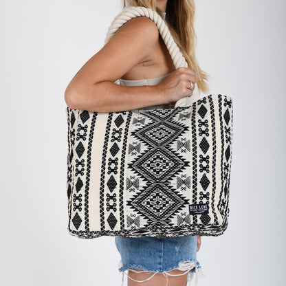 Upcycled Jute Tote Bag – Large Eco-Friendly Shopper – Bag