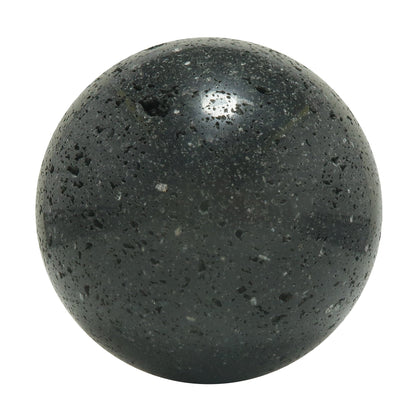 Black Lava Stone Sphere | Volcanic Crystal Ball – Balls