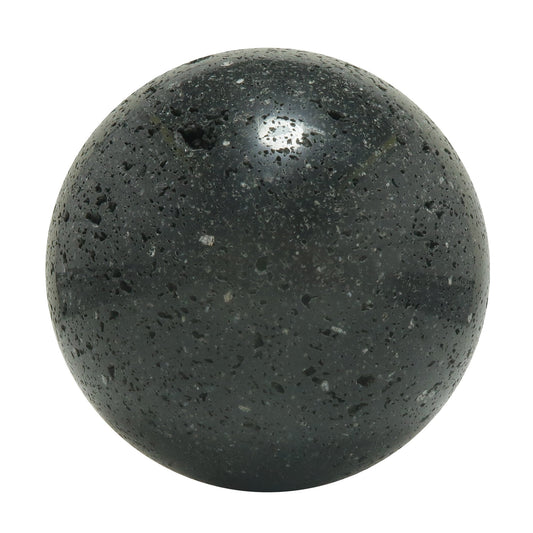 Black Lava Stone Sphere | Volcanic Crystal Ball – Balls
