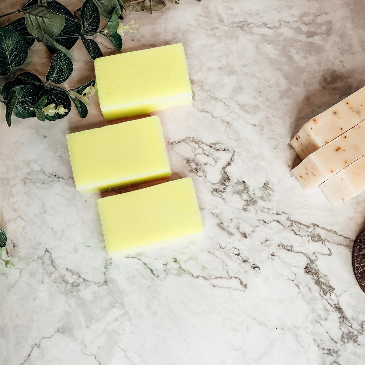 Lemon Zest - handmade exfoliating soap – Soap bar