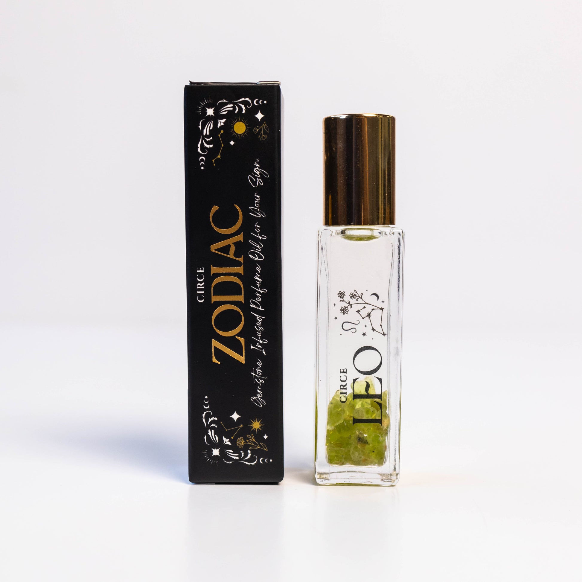 Zodiac Perfume Oil Set – 12 Gemstone‑Infused Zodiac Scents – LEO perfume