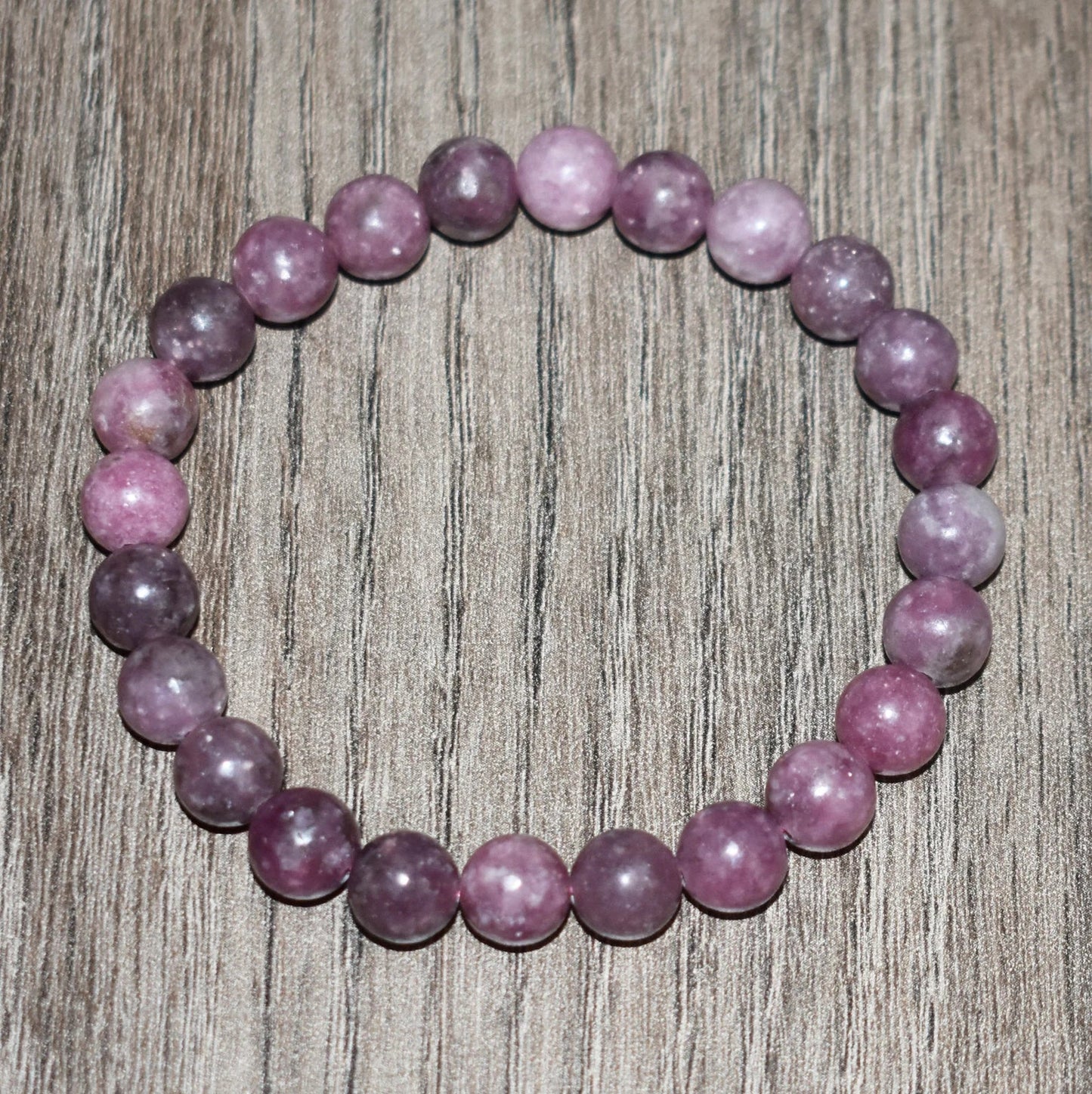 Lepidolite Bracelet – Beaded Bracelet