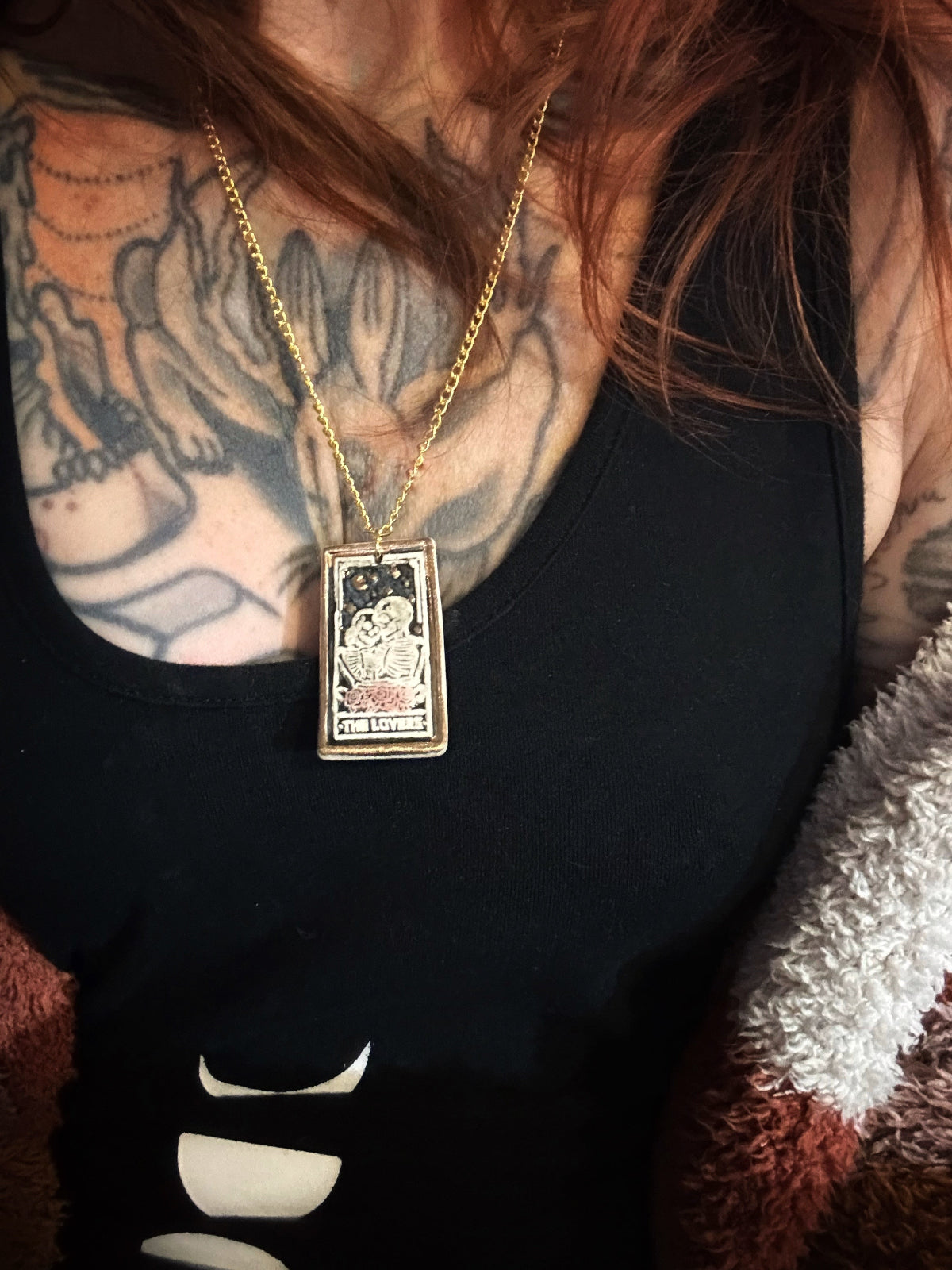 The Lovers - Tarot Necklace