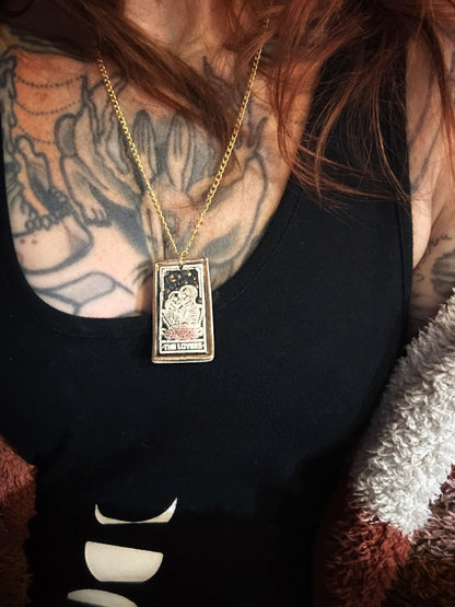 The Lovers - Tarot Necklace