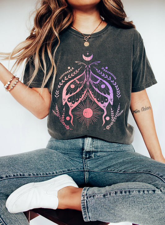 Moth, Sun, & Moon - Comfort Colors Tshirt