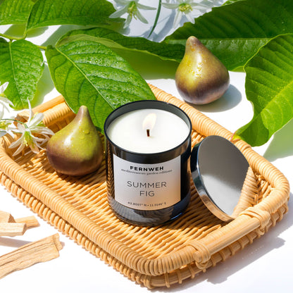 Summer Fig Scented Soy Candle