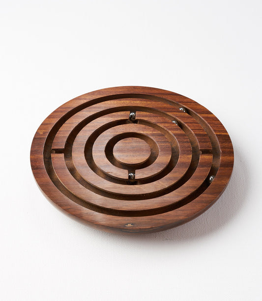 Classic Labyrinth Game - Hand Carved Wood – HME stock line