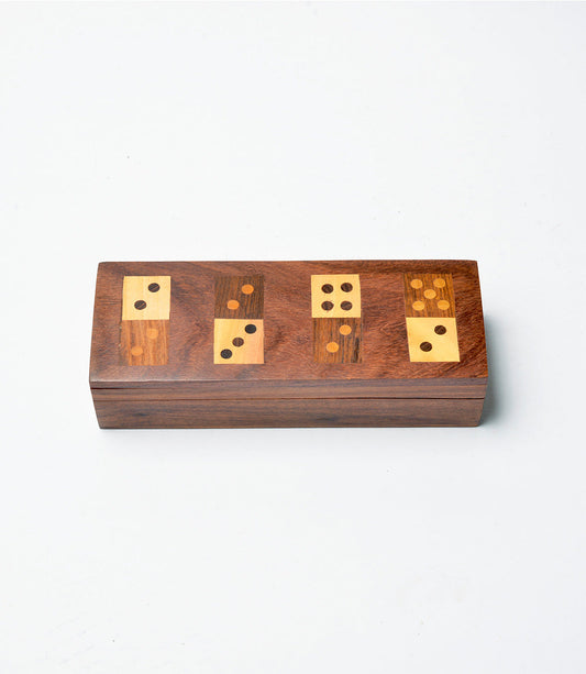 Domino Family Fun Wooden Game Set - Handmade – HME stock line