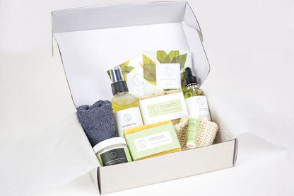 Father's Day Gift -Fresh earthy Natural skincare set, Eucalyptus Men Grooming kit – Skincare set for him
