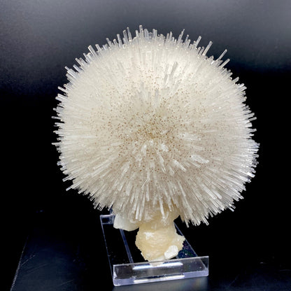 Mesolite on Mordenite Natural Mineral Specimen – Mesolite