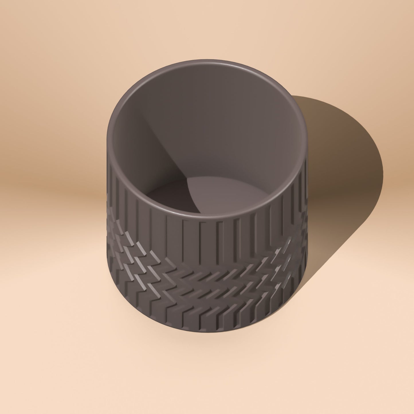 Minimalist Zig-Zag Planter – Pots & Planters