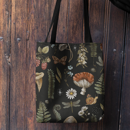 Dark Forest - Heavy-Duty Canvas Tote Bag