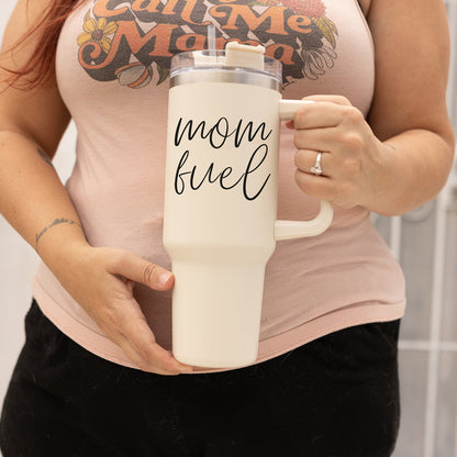 Mom fuel – Travel Mug, Coffee Cup, Drinkware