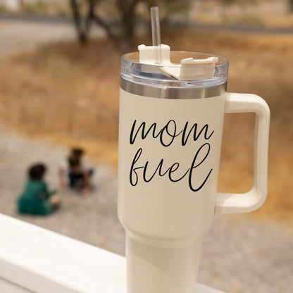 Mom fuel – Travel Mug, Coffee Cup, Drinkware