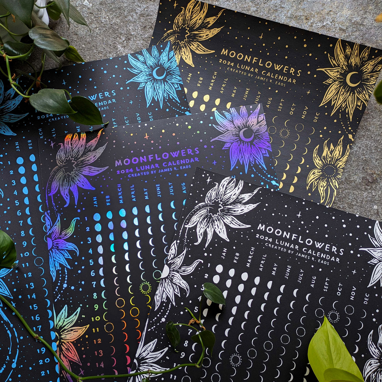 Moonflowers 2026 Lunar Calendar