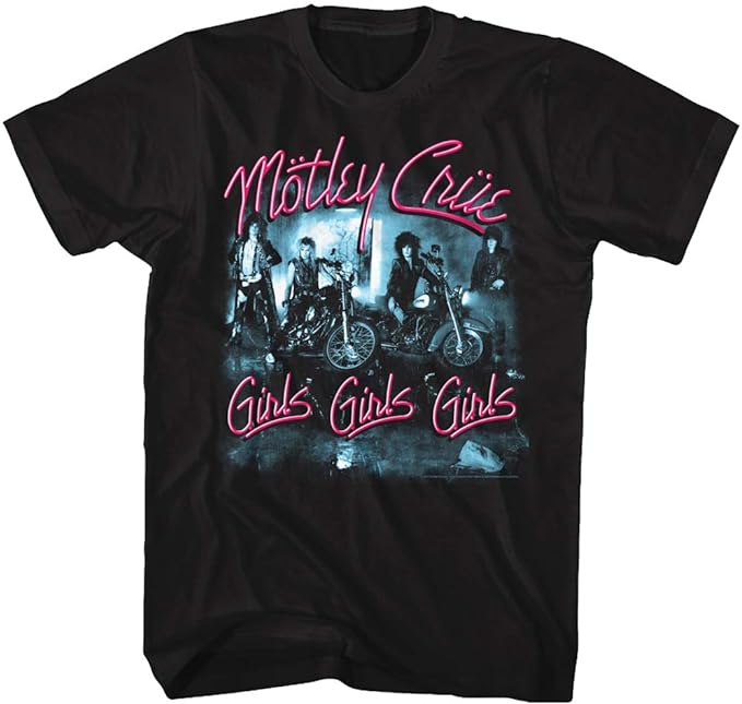 Mötley Crüe Girls Girls Girls T-Shirt | Official Band Tee – Girls Girls Girls v3 Men's T-shirts