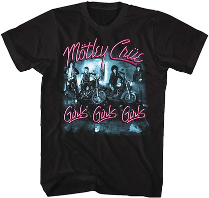 Mötley Crüe Girls Girls Girls T-Shirt | Official Band Tee – Girls Girls Girls v3 Men's T-shirts