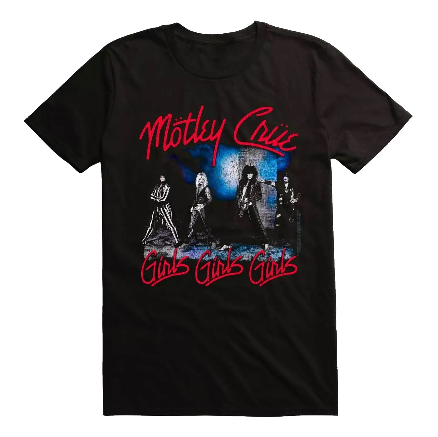 Mötley Crüe Girls Girls Girls T-Shirt | Official Band Tee – Girls Girls Girls Men's T-shirts