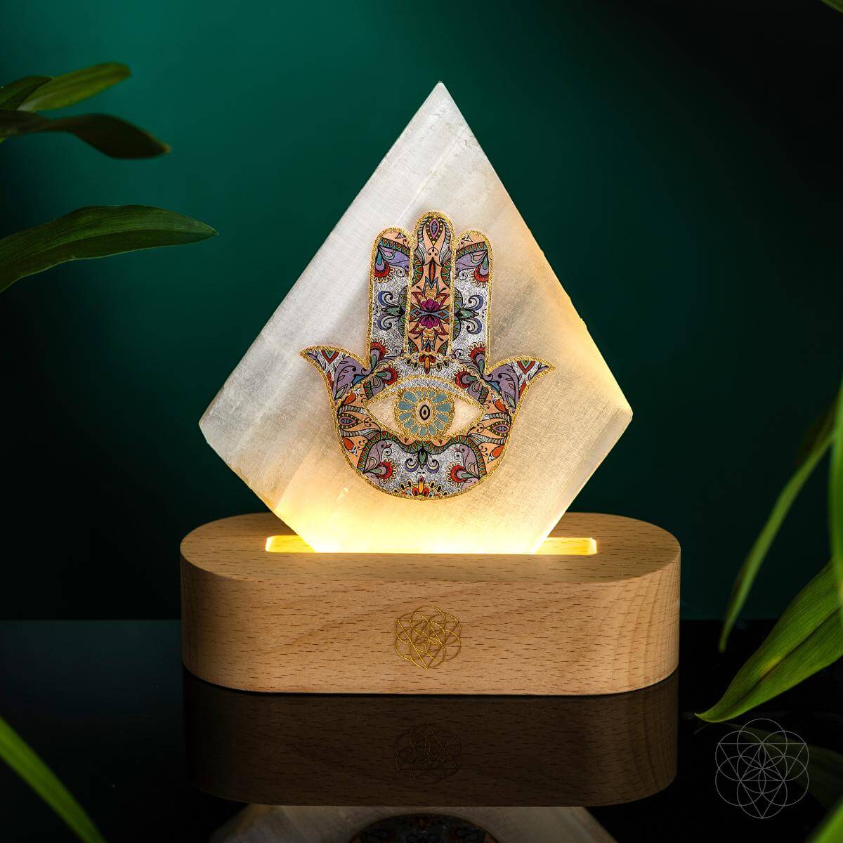 Mood Lamp of Rejuvenation – Healing Crystal Light for Energy & Calm – Night Light