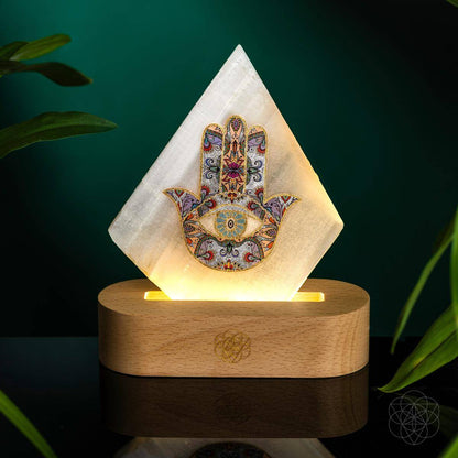 Mood Lamp of Rejuvenation – Healing Crystal Light for Energy & Calm – Night Light