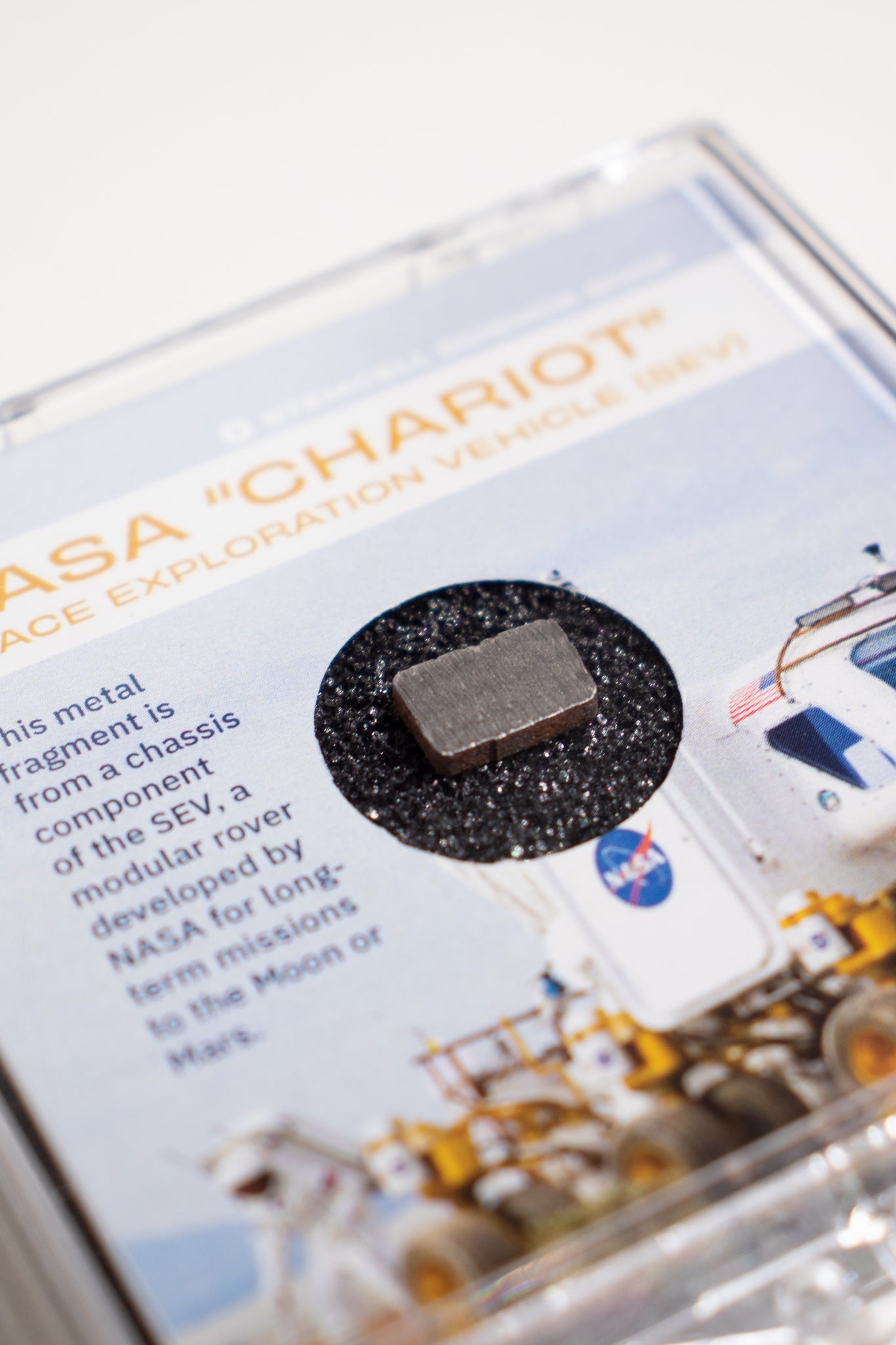 NASA Chariot Rover Fragment | Authentic Space Artifact – Historic Artifacts