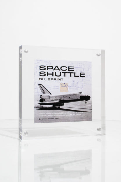 NASA Space Shuttle Blueprint Fragment – Historic Artifacts