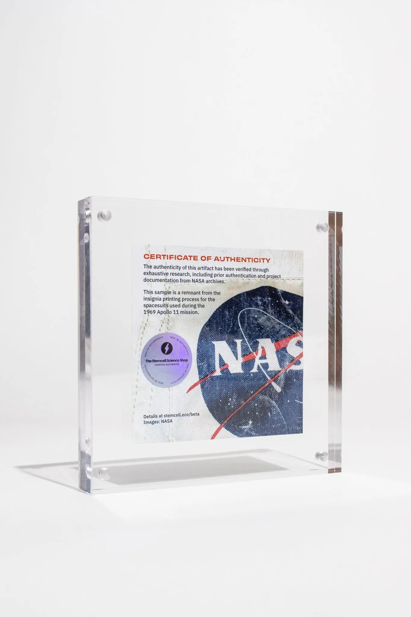 NASA Space Suit Material Swatch – Historic Artifacts