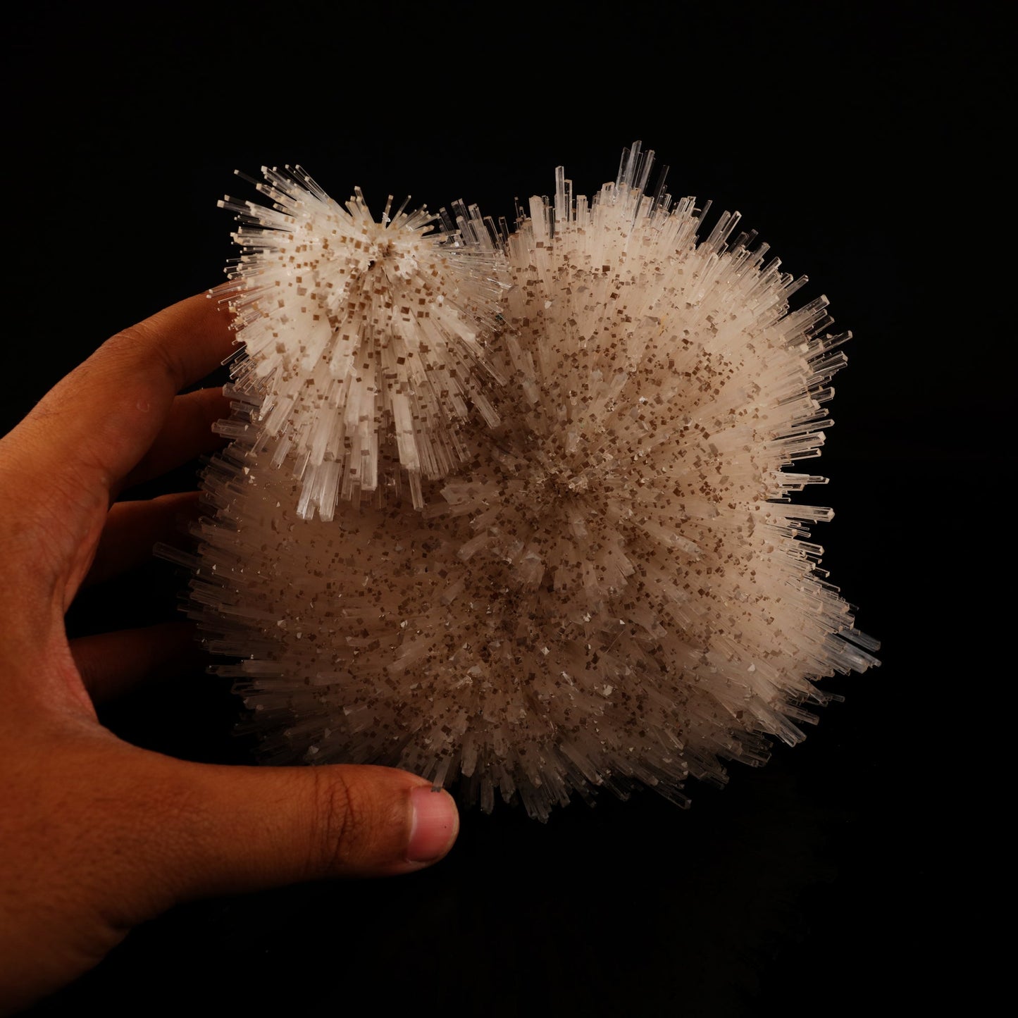 Mesolite Spray Natural Mineral Specimen – Mesolite