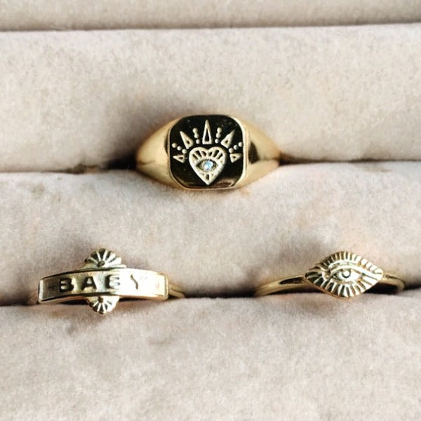 The Evil Eye Ring – Rings