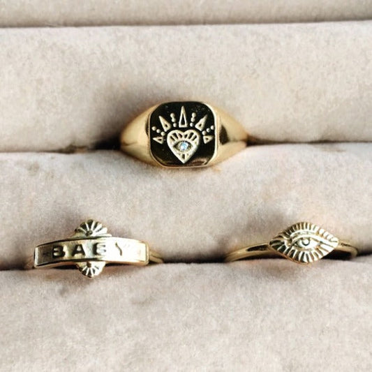 The Evil Eye Ring – Rings