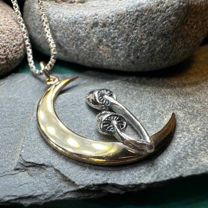 Moonlit Mushroom Necklace – Pendant