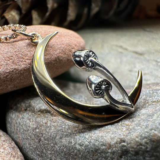 Moonlit Mushroom Necklace – Pendant
