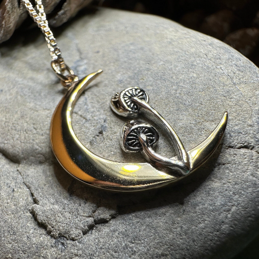 Moonlit Mushroom Necklace – Pendant