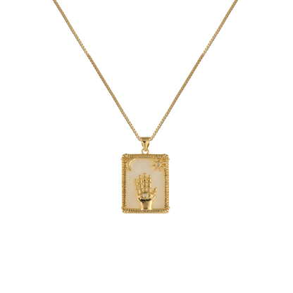 Palmistry Hand Necklace