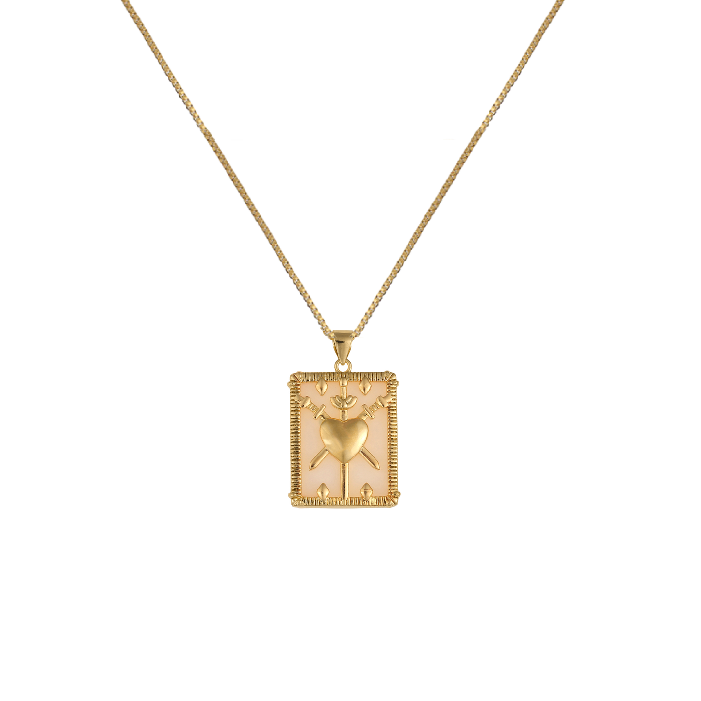 Evil Eye Necklace – Stabbed Heart Necklaces