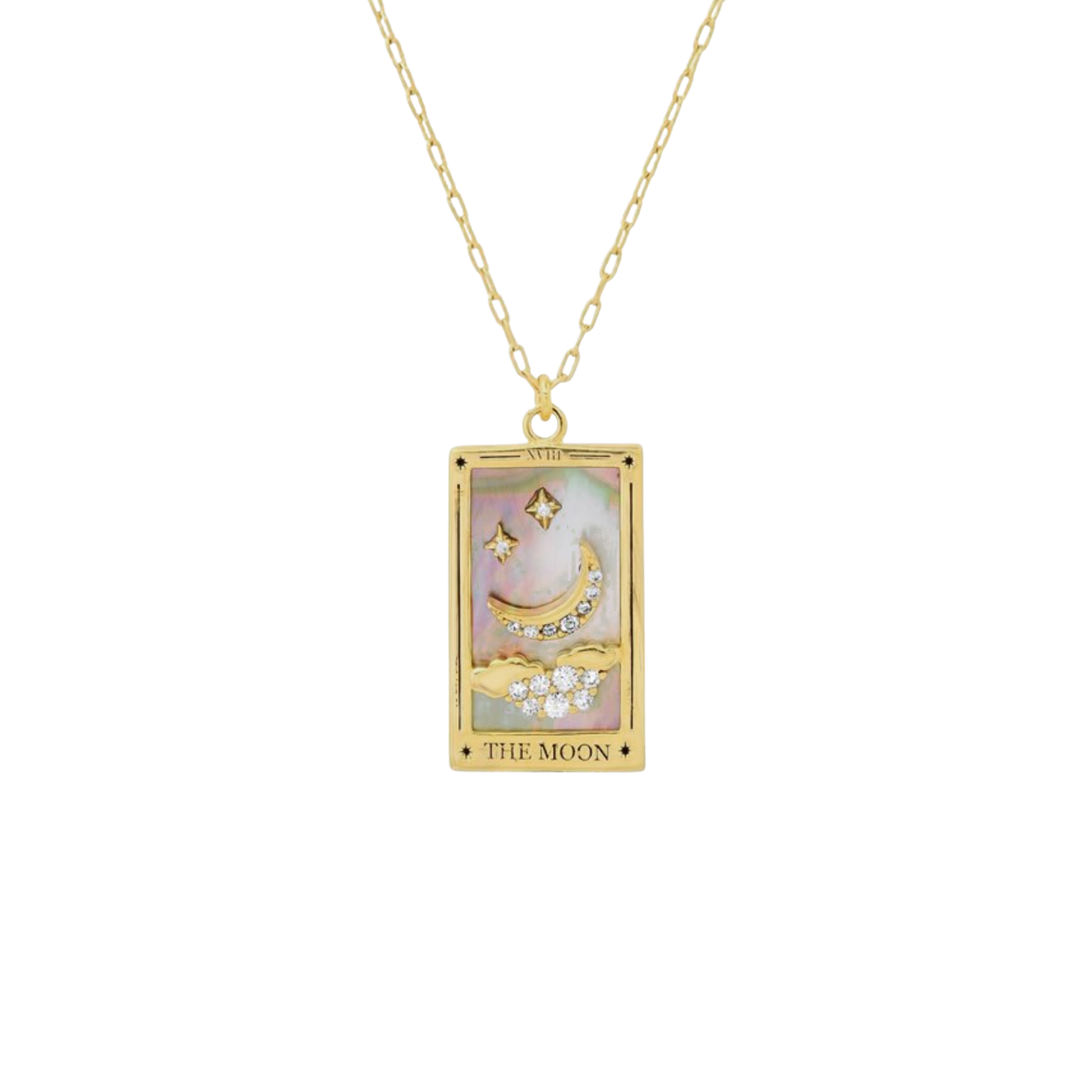 Evil Eye Necklace – Moon Tarot Card Necklaces