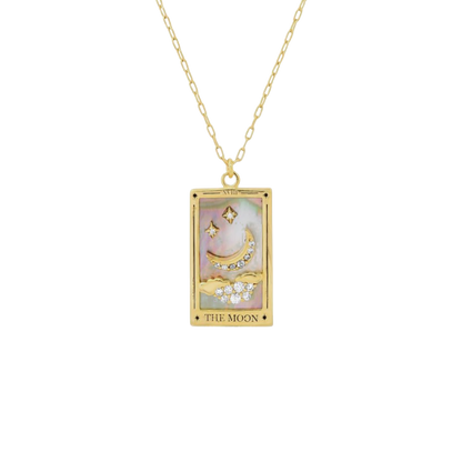 Evil Eye Necklace – Moon Tarot Card Necklaces
