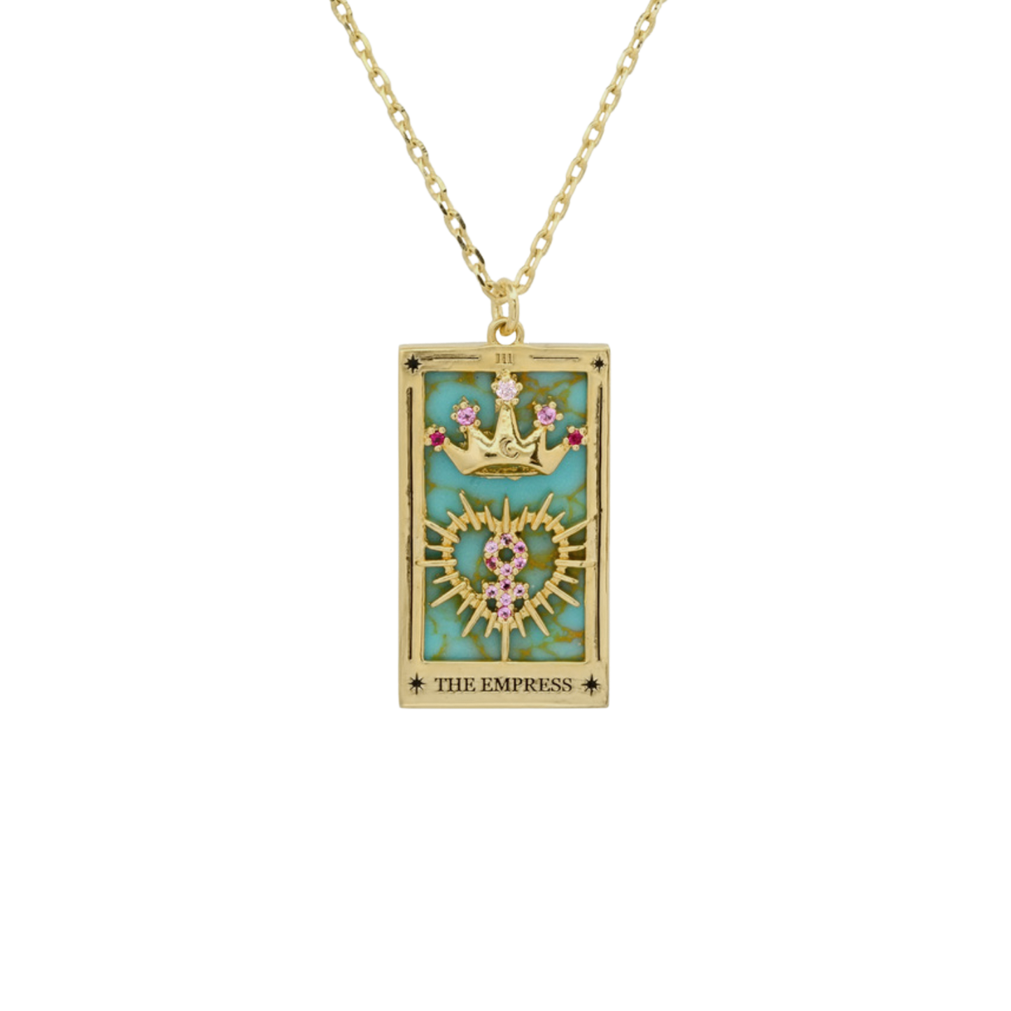 The Empress Tarot Card Necklace