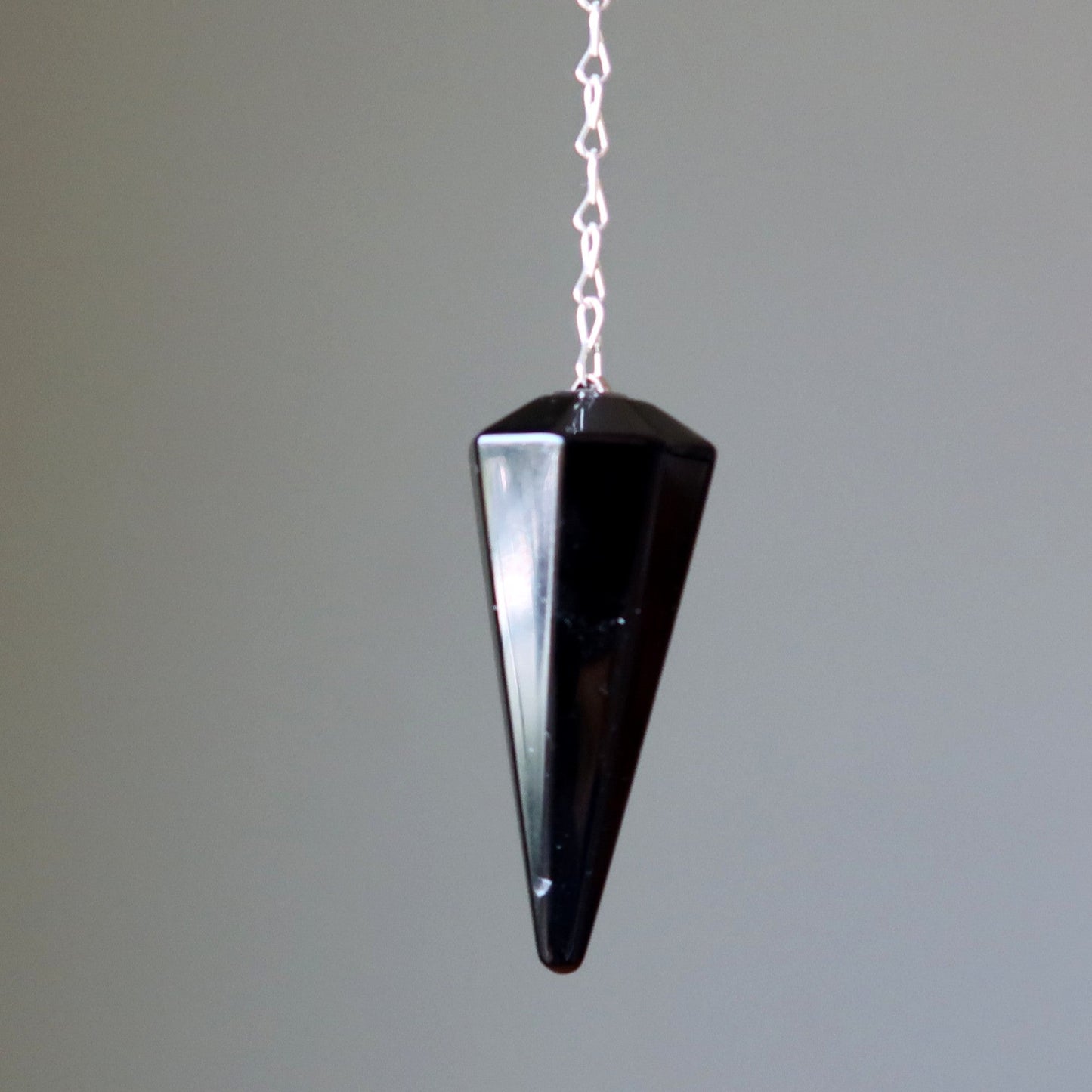 Black Obsidian Pendulum | Crystal Dowsing Tool – Pendulums
