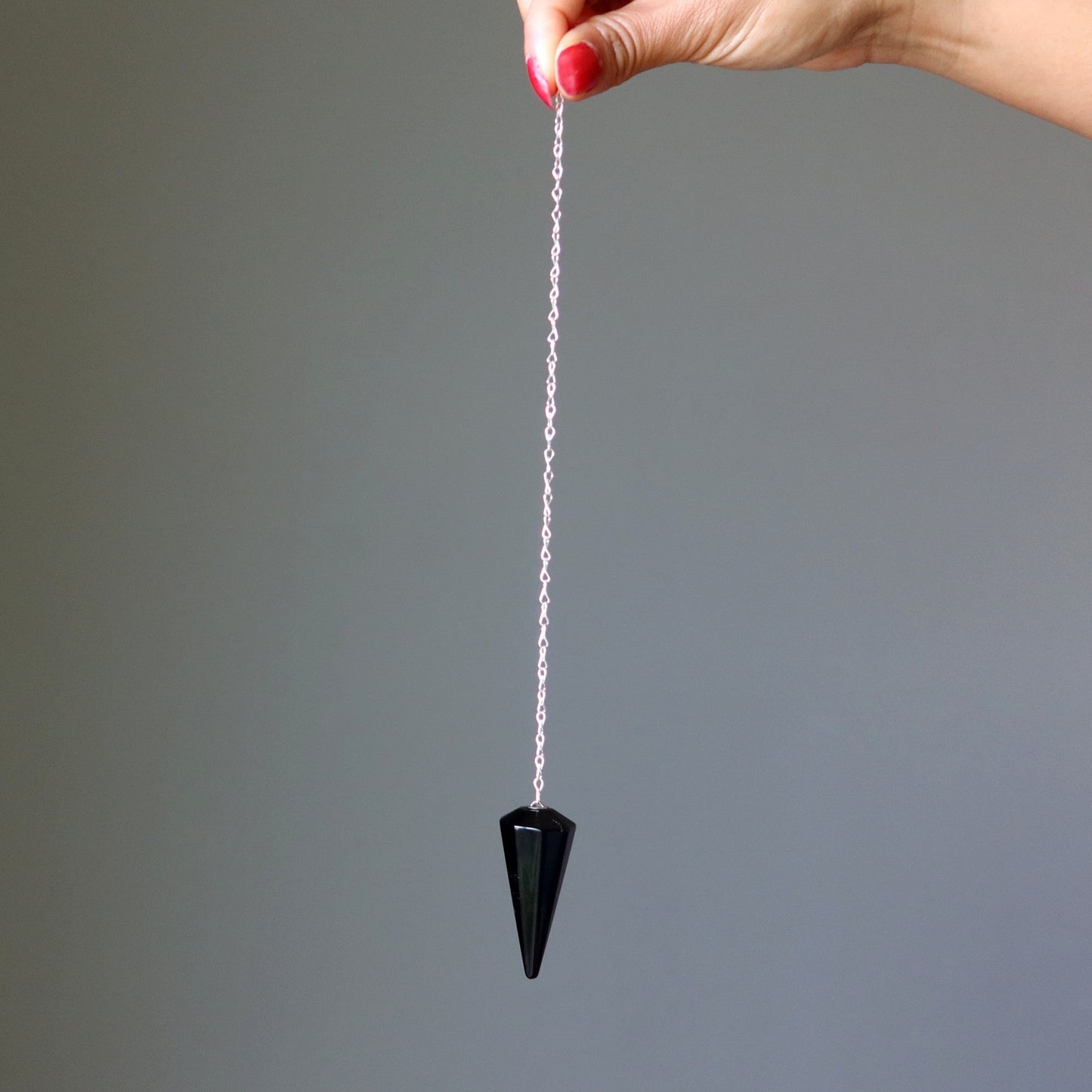 Black Obsidian Pendulum | Crystal Dowsing Tool – Pendulums