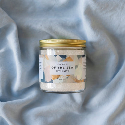 Of The Sea Bath Salts (15oz) Eucalyptus, Lavender, Peppermint – Body Care