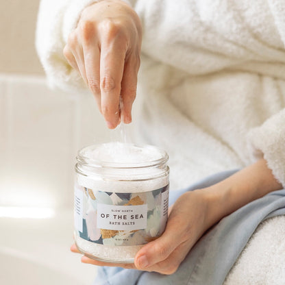 Of The Sea Bath Salts (15oz) Eucalyptus, Lavender, Peppermint – Body Care