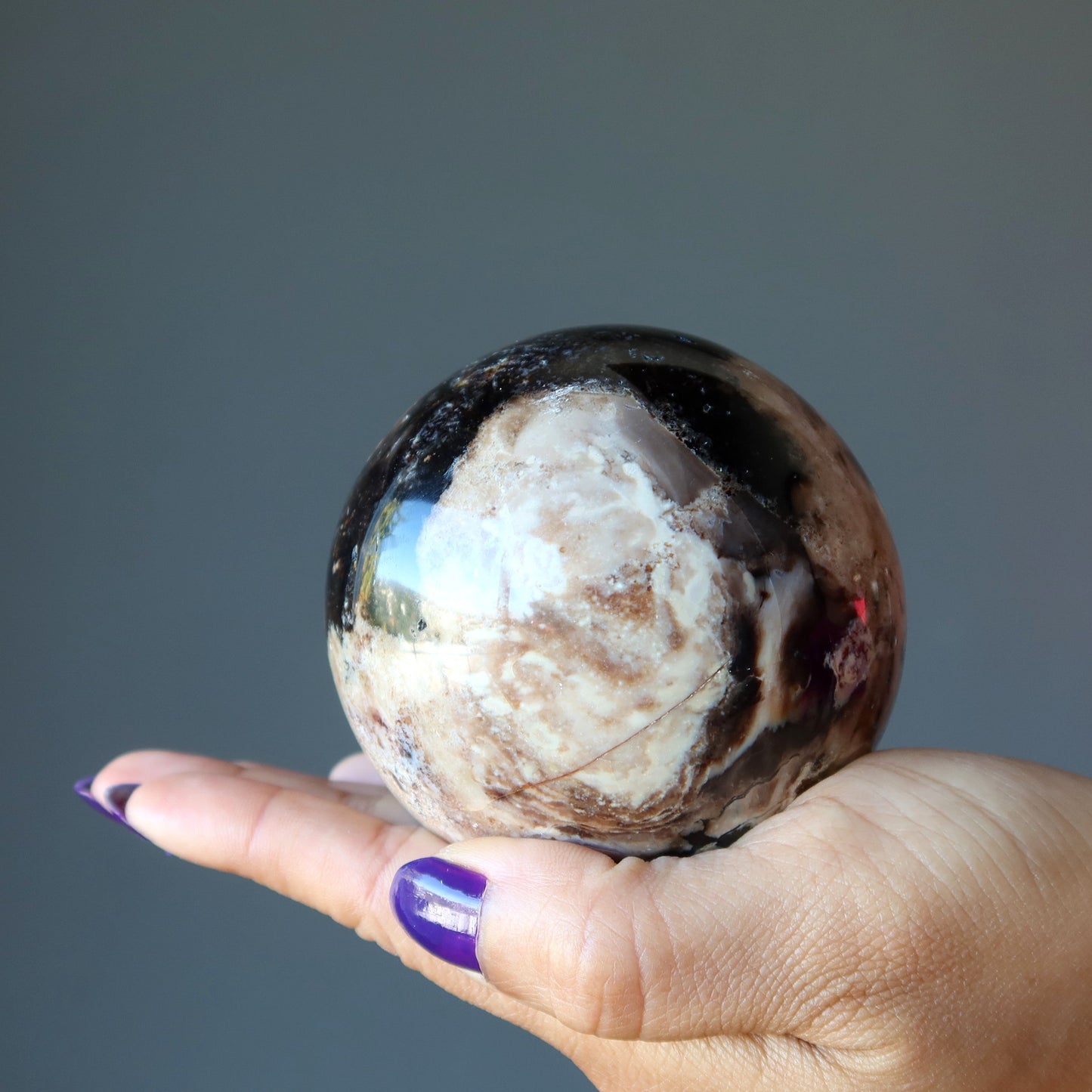 Brown Opal Sphere | Madagascar Opal Crystal Ball – Balls