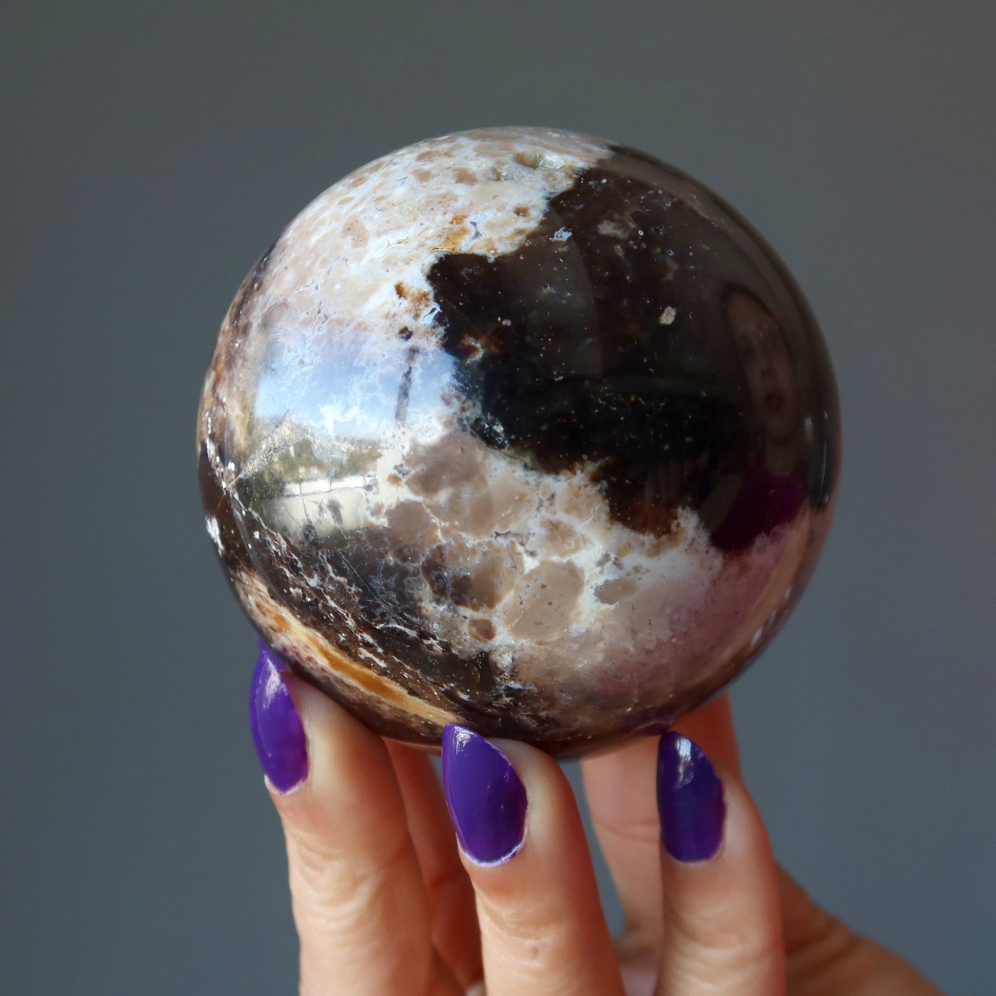 Brown Opal Sphere | Madagascar Opal Crystal Ball – Balls