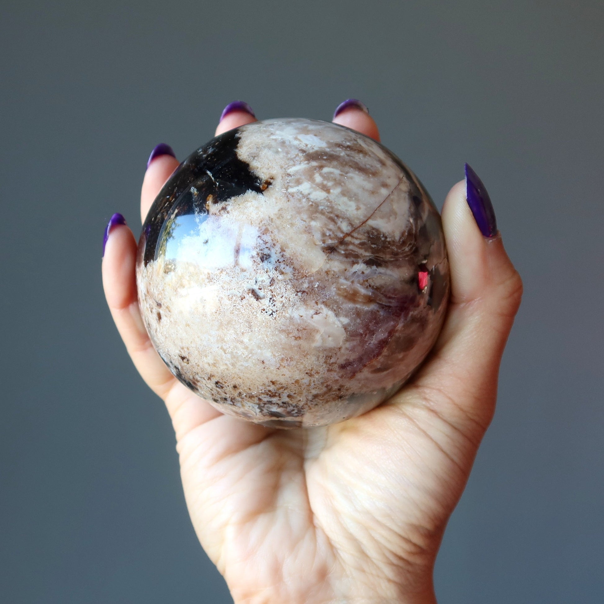 Brown Opal Sphere | Madagascar Opal Crystal Ball – Balls